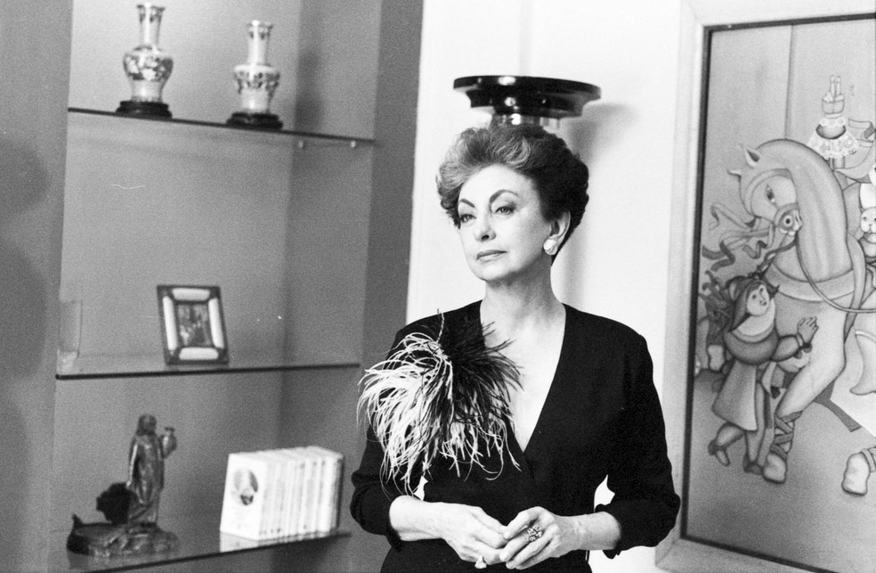 Beatriz Segall em Vale Tudo, 1988 &mdash; Foto: Bazilio Calazans/Globo