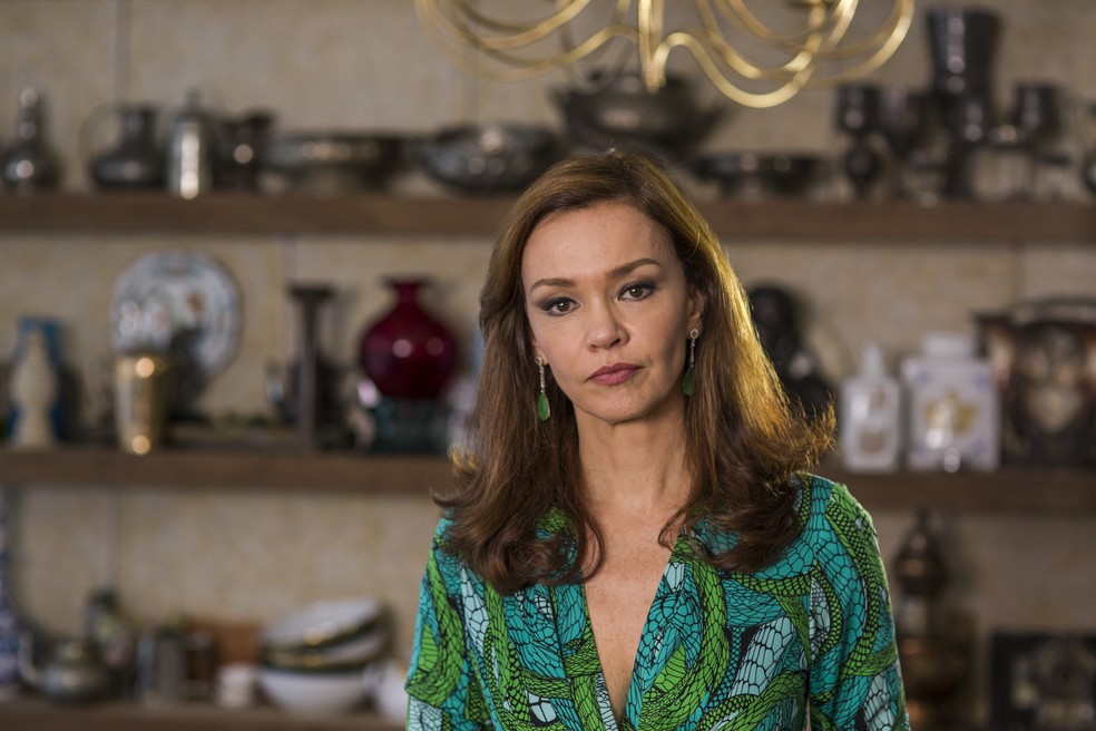 Julia Lemmertz em 'Em Fam&iacute;lia', 2014 &mdash; Foto: Paulo Belote/Globo